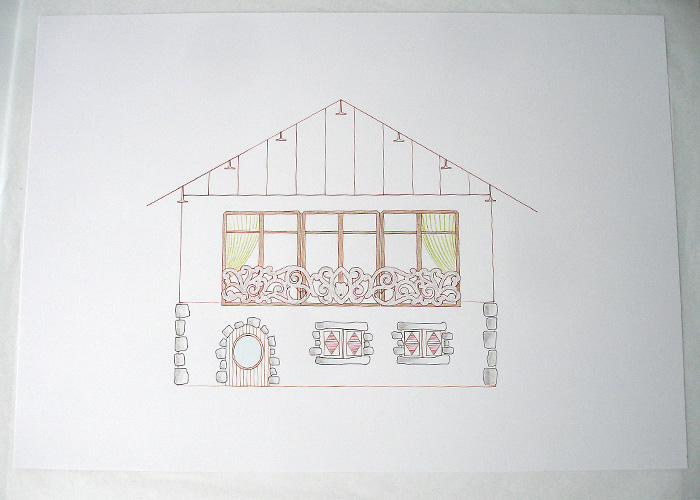 chalet orné