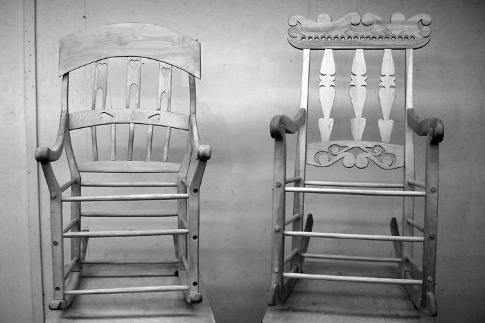 chaises berçantes Net B