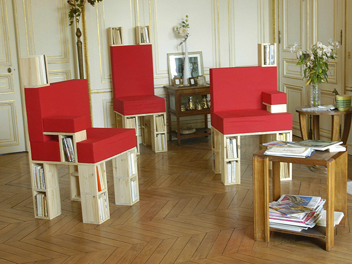 Fauteuils pour livres de poche
